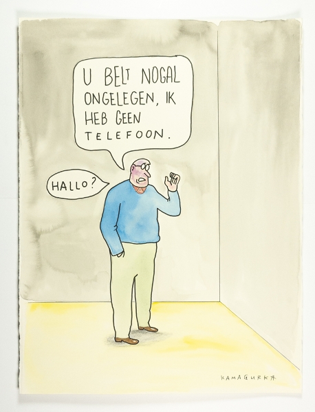 KAMAGURKA - U belt nogal ongelegen II