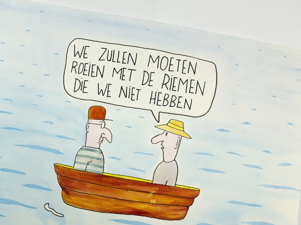 KAMAGURKA - Roeien met de riemen die we hebben