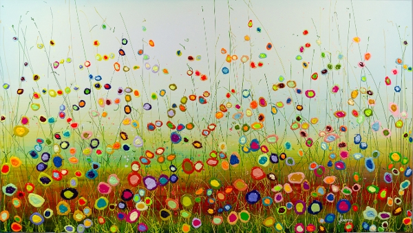 MURAVYEVA Yulia - Warm spring evening flowerfield