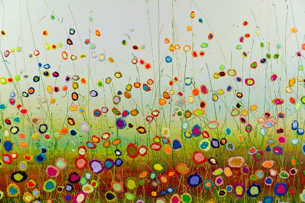 MURAVYEVA Yulia - Warm spring evening flowerfield