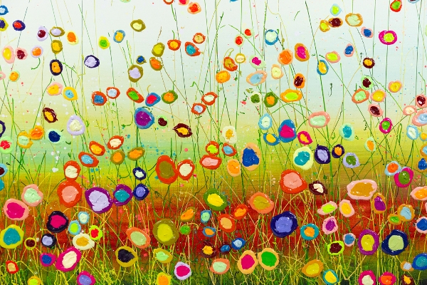 MURAVYEVA Yulia - Warm spring evening flowerfield