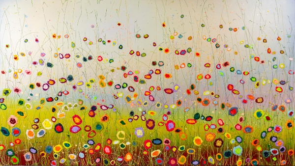 MURAVYEVA Yulia - Sultry sunset over flowerfield