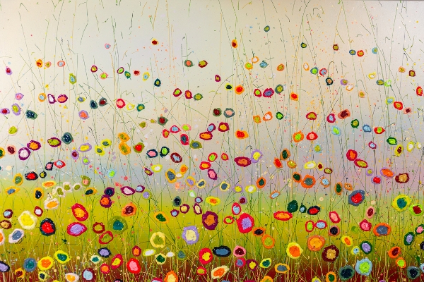 MURAVYEVA Yulia - Sultry sunset over flowerfield
