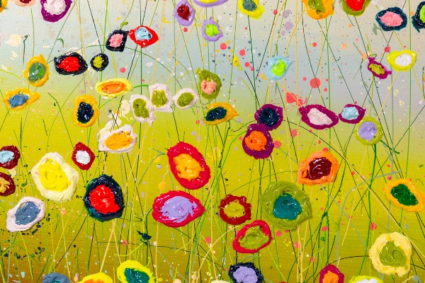 MURAVYEVA Yulia - Sultry sunset over flowerfield