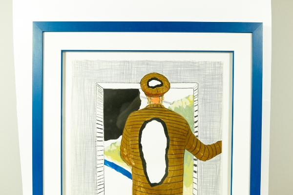 RAVEEL Roger - The emptiness in a stain on a man's back